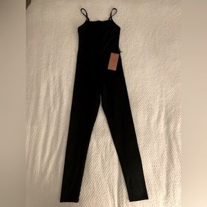 NWT girlfriend collective Black Cami Unitard